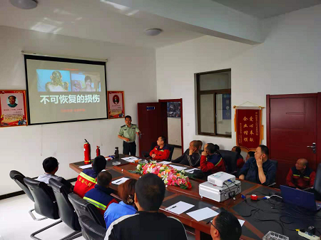 富渝人防2021.5月消防演练四